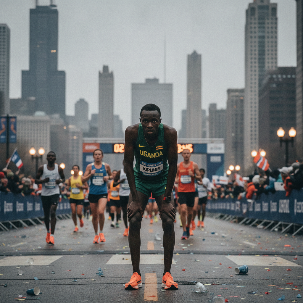 Maratona de Chicago: Como Jacob Kiplimo Falhou na Retirada do Título