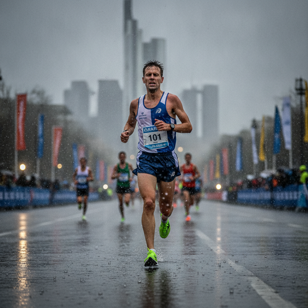 Maratona de Frankfurt: Chuva Ameaça Recorde de Petros!