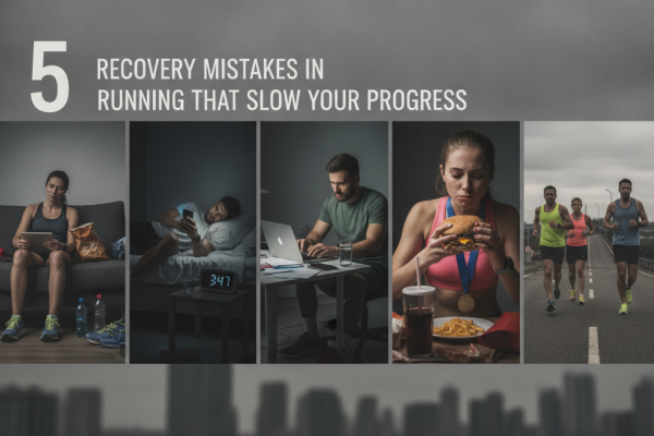 5 Erros de Recuperação na Corrida Que Freiam Seu Progresso