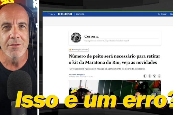 Agendamento de Kits na Maratona do Rio: Um Erro Flagrante?
