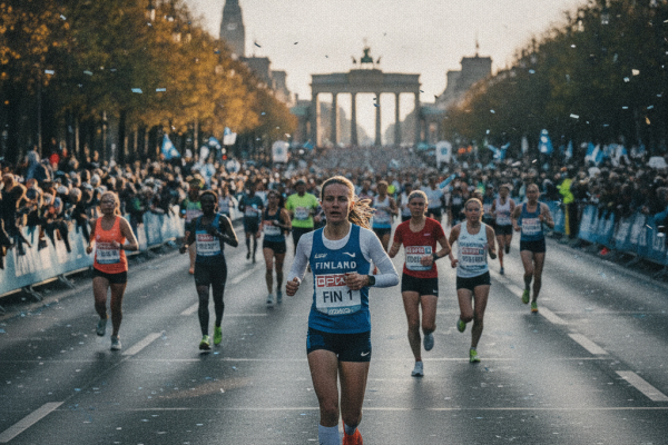 Alisa Vainio: Maratona Berlim Pós-Título Finlandês 15 Dias!