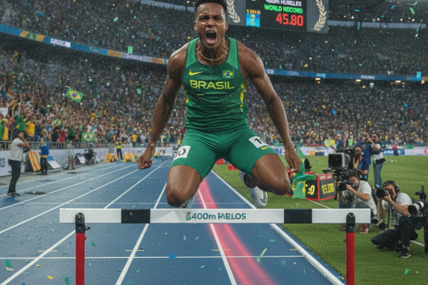 Alison dos Santos: O Segredo do Novo Recorde Mundial nos 400m com Barreiras