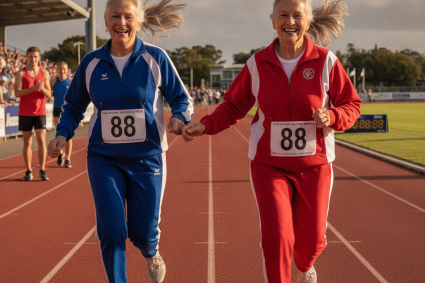 Amizade Inspiradora: Aos 88, Corridas e Ligações Fortes