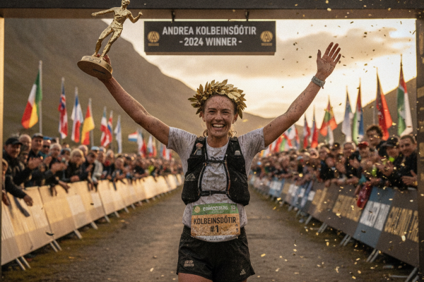 Andrea Kolbeinsdóttir: A Campeã Inesquecível do Golden Trail World Series!