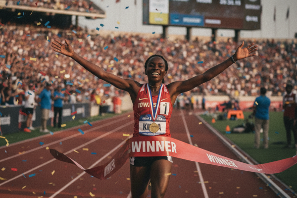 Atleta de 26 Anos Campeã 10000m: O Plano Simples do Sucesso