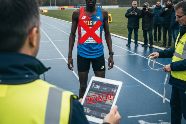 Bashir Abdi: Recorde Meia Maratona Anulado - Entenda o Caso