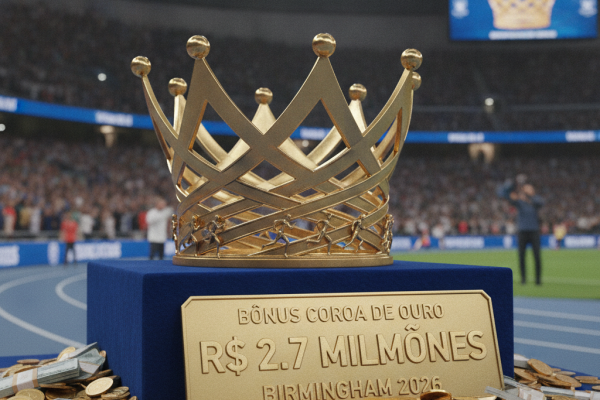 Bônus Coroa de Ouro Birmingham 2026: R$ 2.7 Milhões!