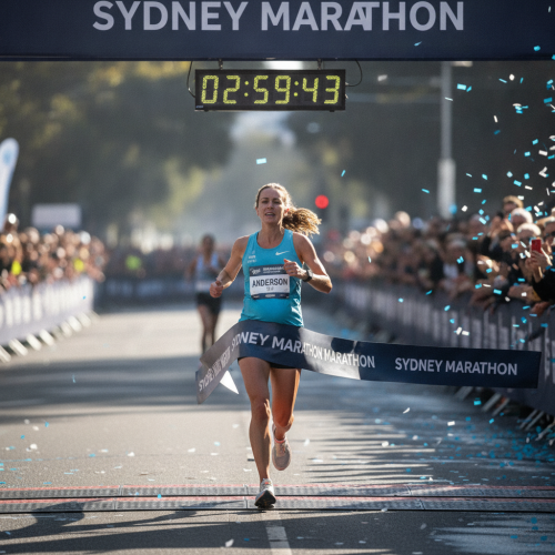 Correr Grávida: O Impressionante Feito de Ali Anderson em Sydney