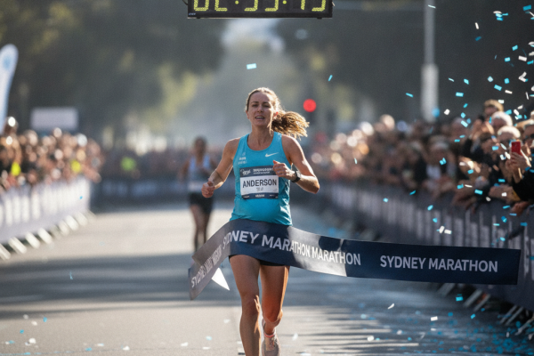 Correr Grávida: O Impressionante Feito de Ali Anderson em Sydney
