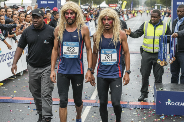 Corrida Feminina Maratona: Fraude Choca South Africa!