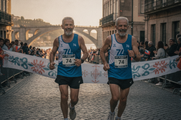 Corrida Tradicional: Gêmeos aos 74 Anos em Prova Histórica