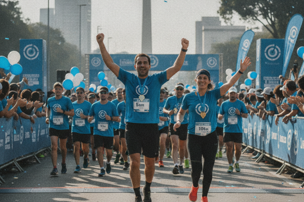 Corrida do Alvo Azul: Campeões 5km e 10km em SP!