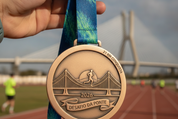Desafio da Ponte 2026: Revelado o Segredo da Medalha Oficial!