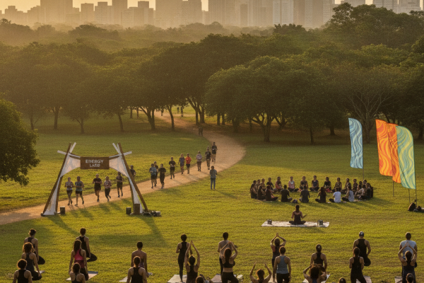 Energy Land: Guia Definitivo de Corrida, Yoga e Meditação