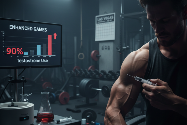 Enhanced Games: 90% de Atletas Usaram Testosterona, Revela Estudo