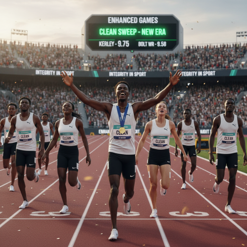 Enhanced Games Doping: Corredores Limpos Vencem Competição