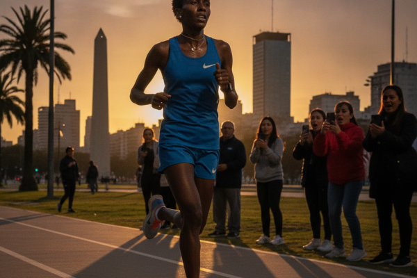 Fotyen Tesfay: O Segredo da Meia Maratona em Buenos Aires