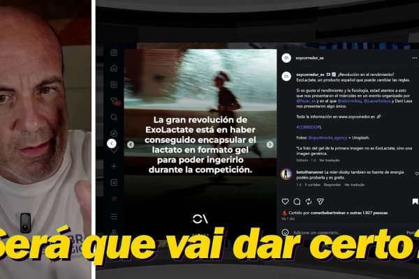 Gel de Lactato: O Futuro Definitivo do Suplemento para Corredores?