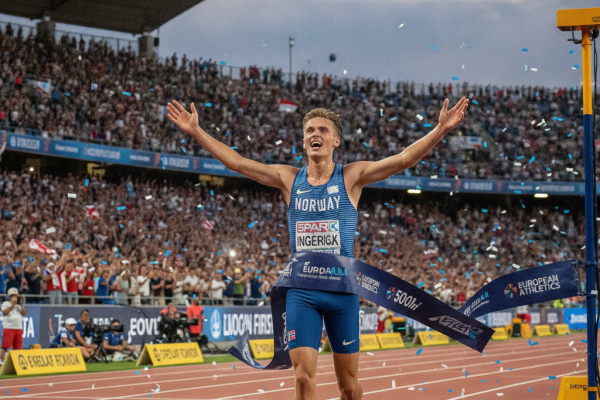 Jakob Ingebrigtsen: Título Europeu 5000m em 2024