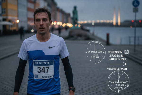 Jimmy Gressier Copenhague: 2 Corridas em 19h!