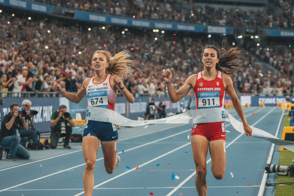 Keely Hodgkinson e Audrey Werro: O Duelo Que Define 2024
