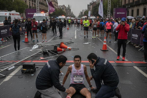 Maratona Cidade do México: Atleta Lesionado e Prejuízos