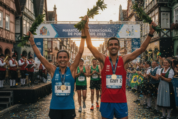Maratona Internacional de Pomerode 2026: Guia Completo dos Campeões