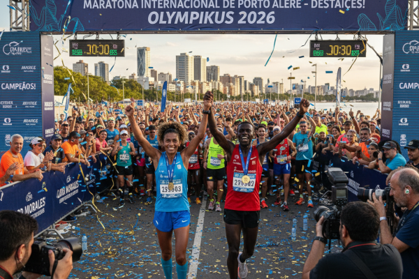Maratona Internacional de Porto Alegre: Campeões e Destaques!