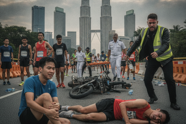 Maratona Kuala Lumpur: Tragédia Marcada por Acidente Inesperado