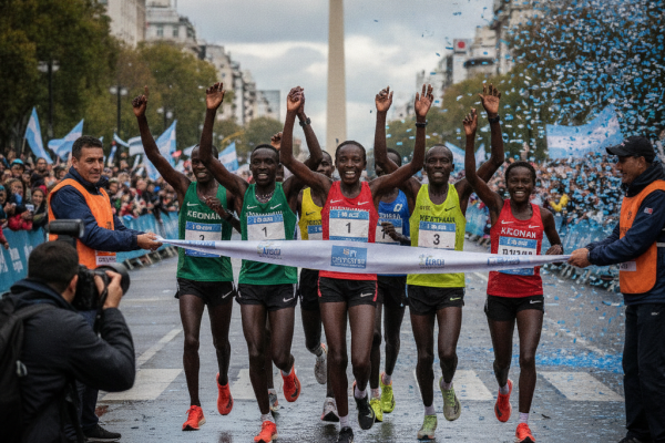 Maratona de Buenos Aires: Quênia Domina e Quebra Recorde Feminino