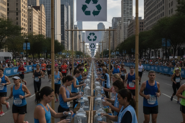 Maratona de Chicago: Guia Essencial de Estações de Reabastecimento de Água