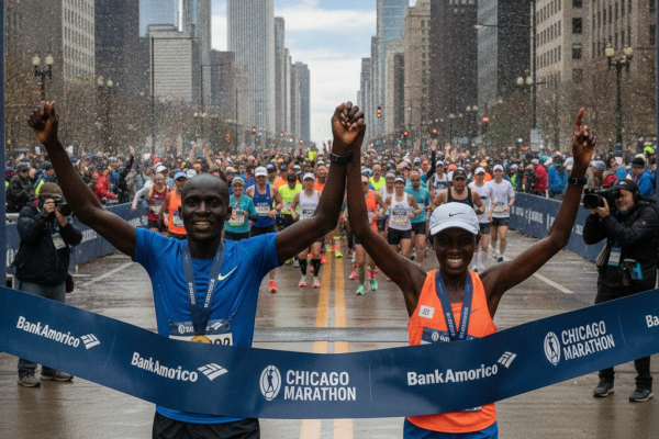 Maratona de Chicago: Vitória Histórica de Kipruto e Feysa!