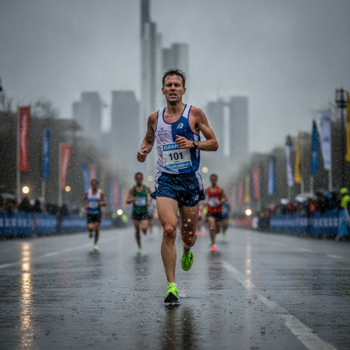 Maratona de Frankfurt: Chuva Ameaça Recorde de Petros!