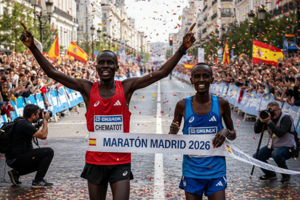 Maratona de Madrid 2026: Vitória Épica de Chematot e Girma!
