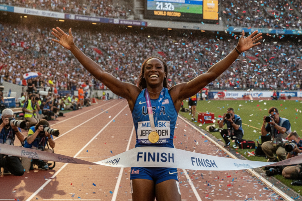 Melissa Jefferson-Wooden 200m: Triunfo Histórico