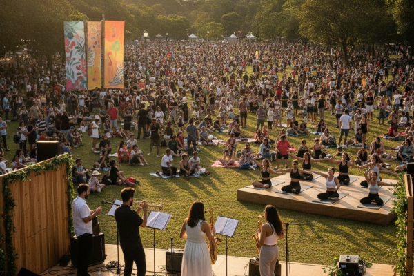 Music in the Park: Guia Essencial da 9ª Edição com Jazz e Wellness