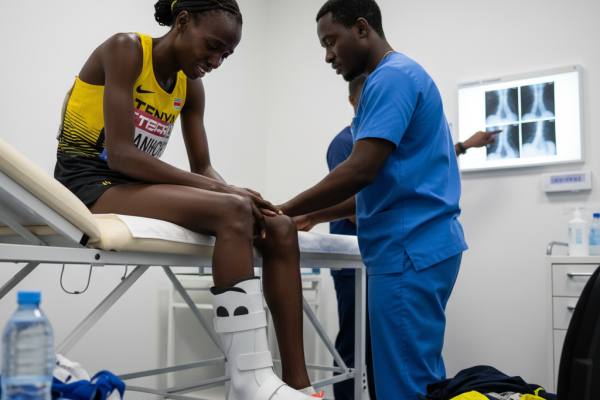 Peres Jepchirchir: A Dor da Lesão na Maratona de Londres