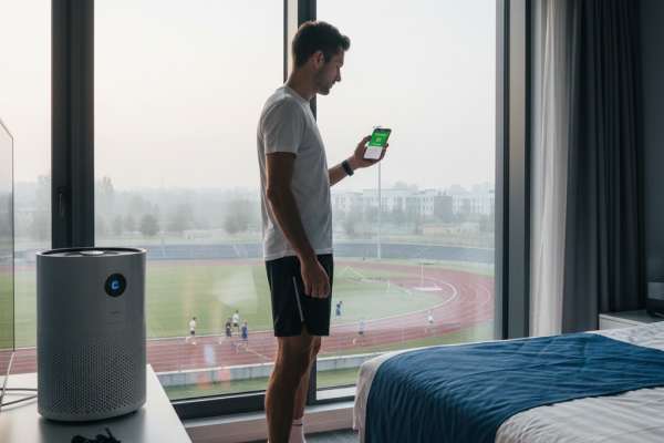 Qualidade do Ar no Quarto Corrida: Segredo para Desempenho Máximo!