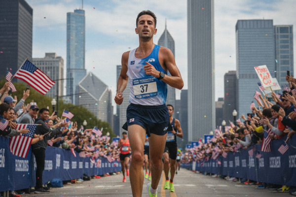 Recorde Americano Maratona: Vinny Mauri Deslumbra em Chicago!