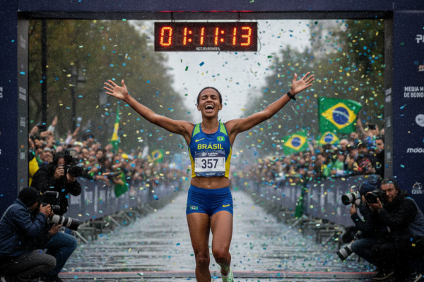Recorde Brasileiro Meia Maratona: Núbia Oliveira Brilha!