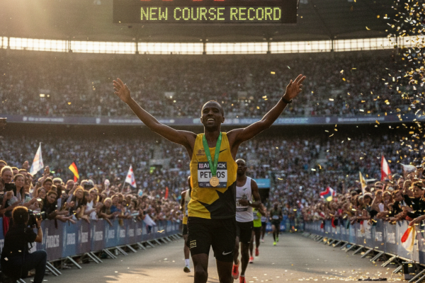 Recorde Campeonato Maratona: Petros Conquista Ouro e História!