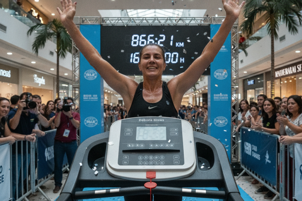 Recorde Mundial Esteira Feminina: A Conquista de Débora Simas!