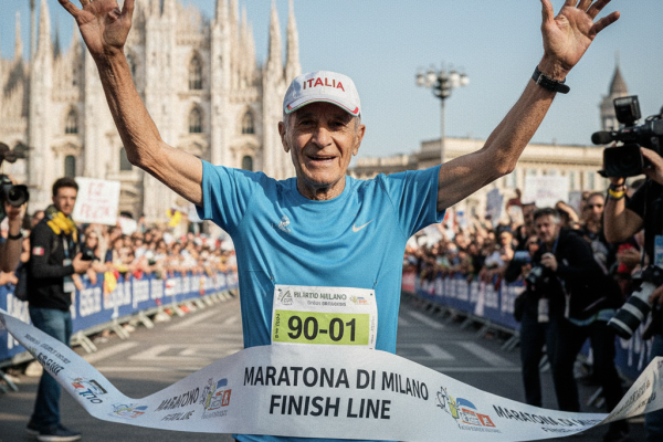 Recorde Mundial Maratona 90 Anos: O Segredo do Italiano em Milão
