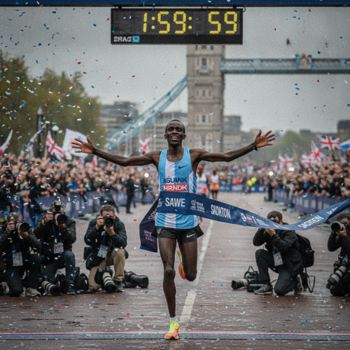 Recorde Mundial Maratona: A Conquista de Sawe para Momento do Ano