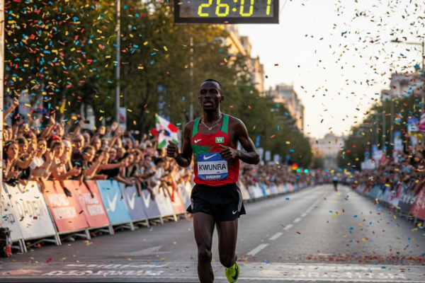 Rodrigue Kwizera 26:01 Madrid: O Imperador dos 10km!