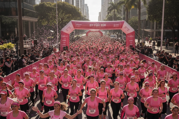 SP Pink Run: A Corrida Rosa Essencial pela Saúde da Mulher