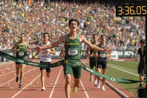 Simeon Birnbaum: O Triunfo Lopsided na NCAA 1500m