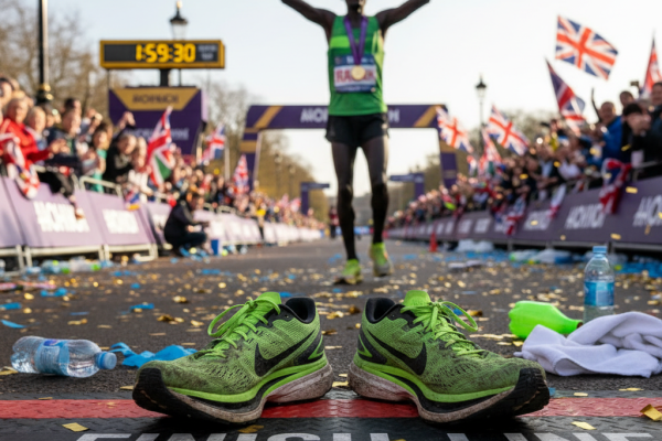 Tênis de Maratona Recorde: O Segredo de Sawe em Londres