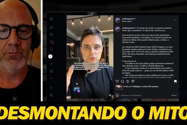 Vacinas Causam Morte Súbita em Atletas? Cardiologista Revela Dados!